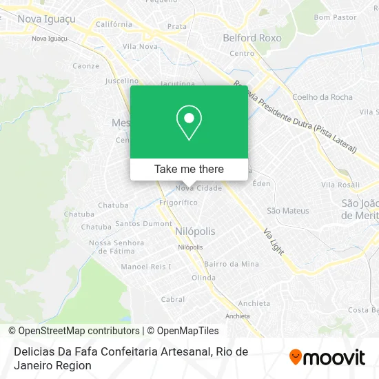 Delicias Da Fafa Confeitaria Artesanal map
