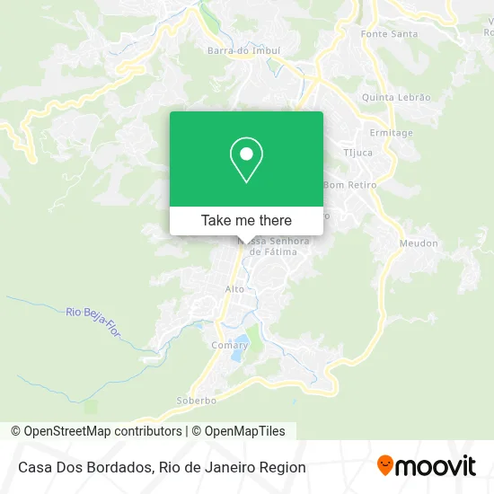 Casa Dos Bordados map