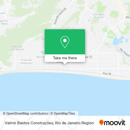 Valmir Bastos Construções map