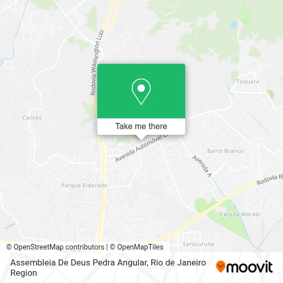 Assembleia De Deus Pedra Angular map