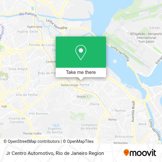Jr Centro Automotivo map