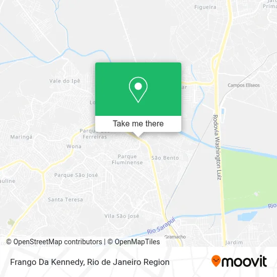 Frango Da Kennedy map