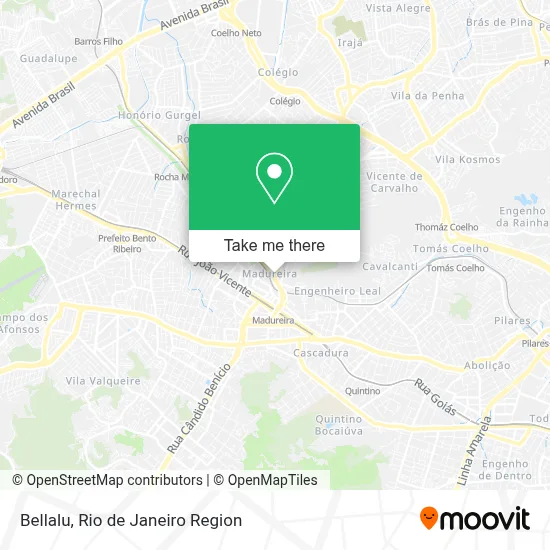 Bellalu map