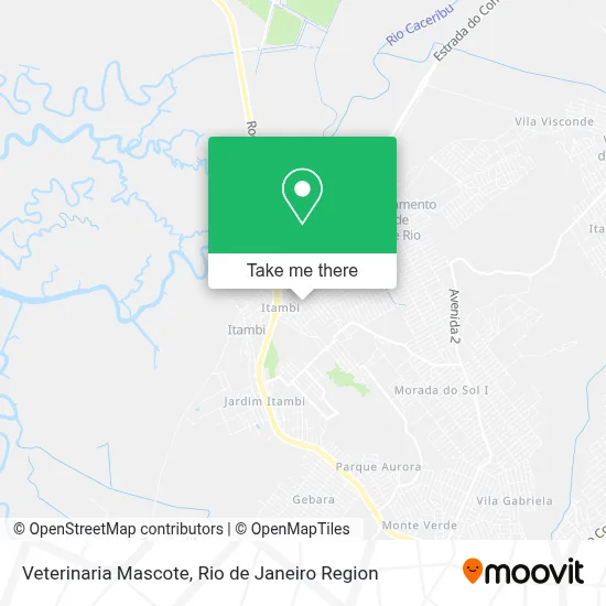 Veterinaria Mascote map