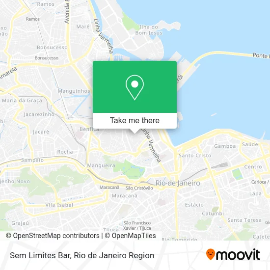 Sem Limites Bar map