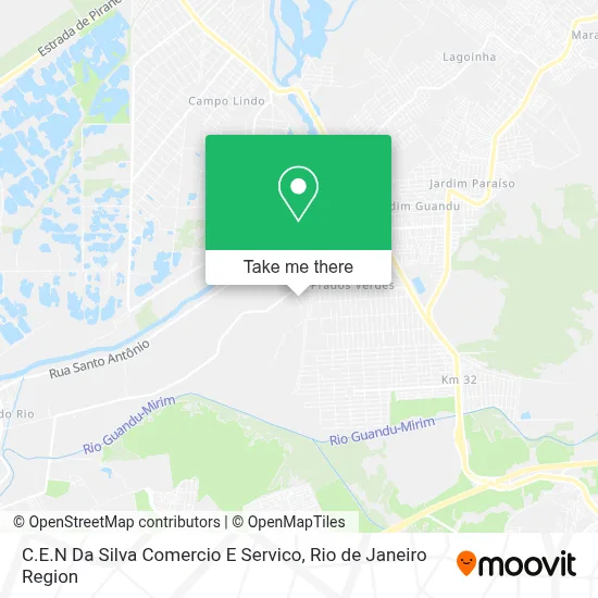 C.E.N Da Silva Comercio E Servico map