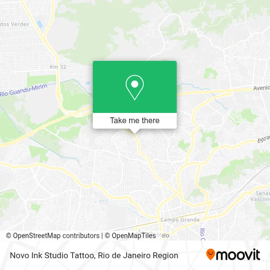 Novo Ink Studio Tattoo map