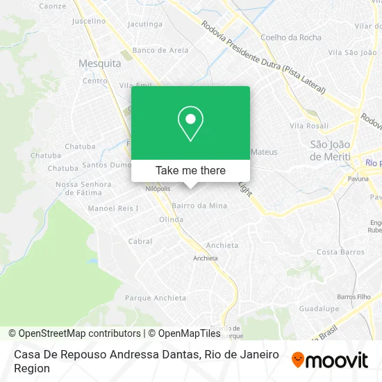 Casa De Repouso Andressa Dantas map