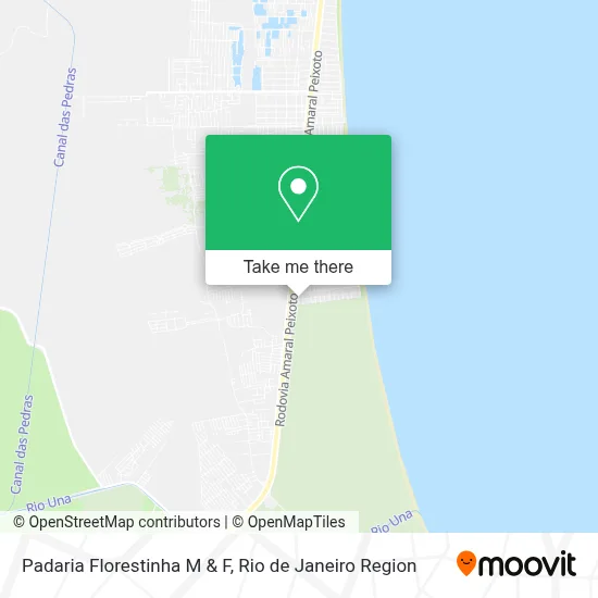 Padaria Florestinha M & F map