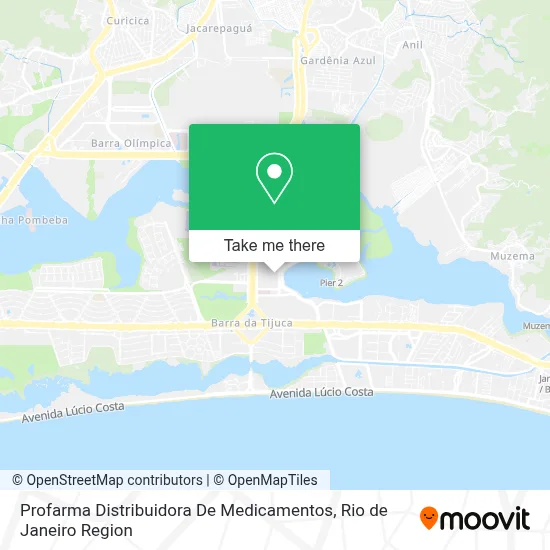 Profarma Distribuidora De Medicamentos map