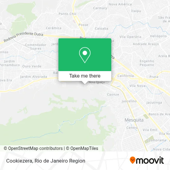 Cookiezera map