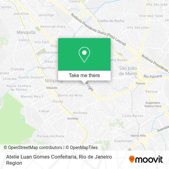 Atelie Luan Gomes Confeitaria map
