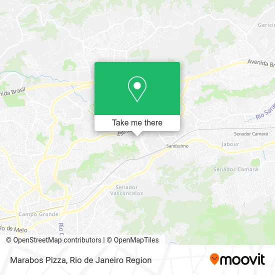 Marabos Pizza map
