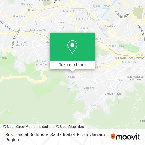 Residencial De Idosos Santa Isabel map
