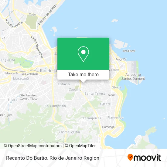 Recanto Do Barão map