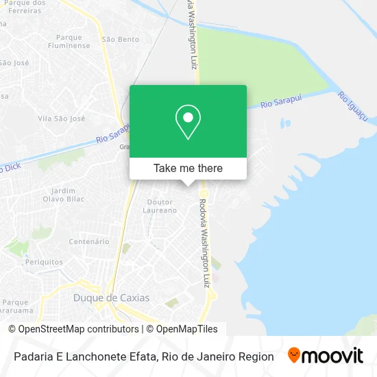 Padaria E Lanchonete Efata map