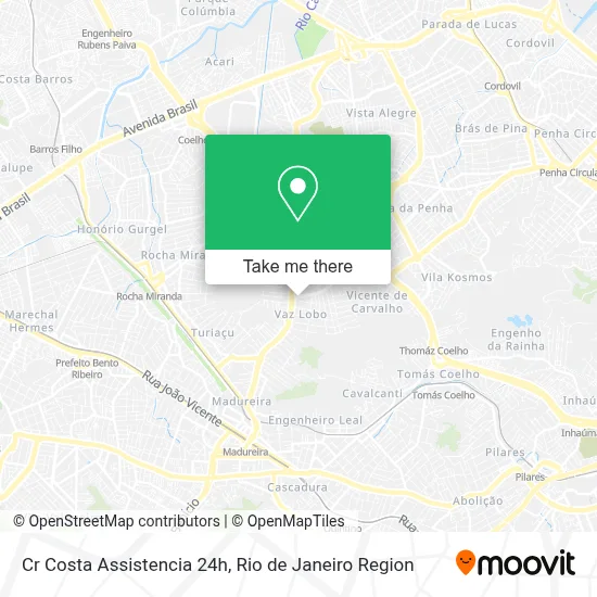 Cr Costa Assistencia 24h map