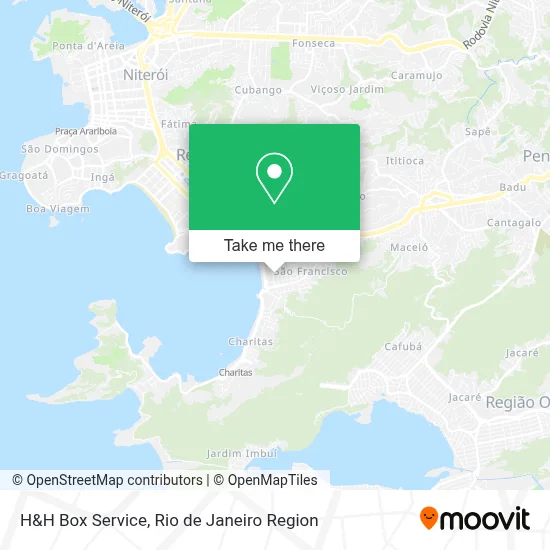 H&H Box Service map