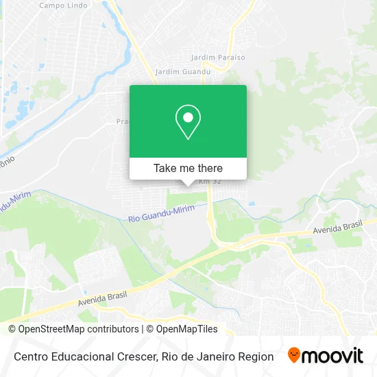 Centro Educacional Crescer map