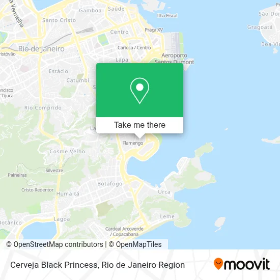 Cerveja Black Princess map