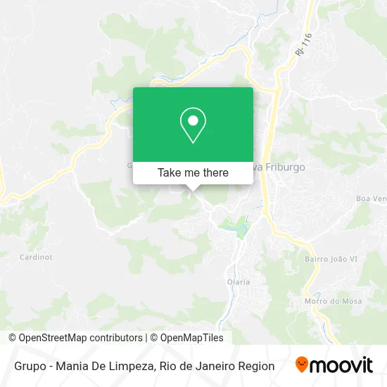 Grupo - Mania De Limpeza map