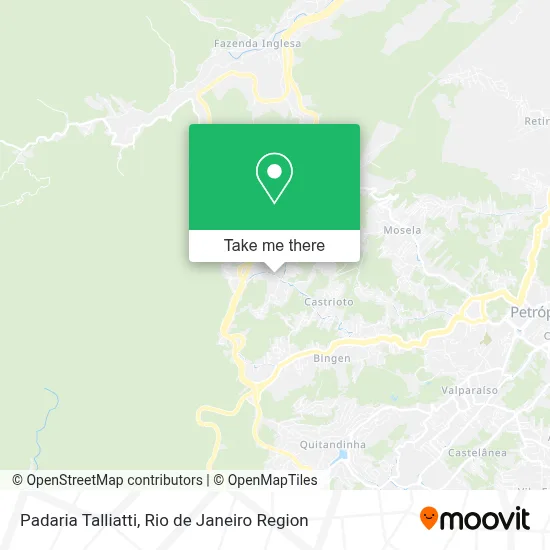 Padaria Talliatti map