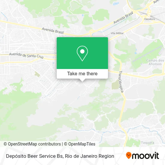 Depósito Beer Service Bs map