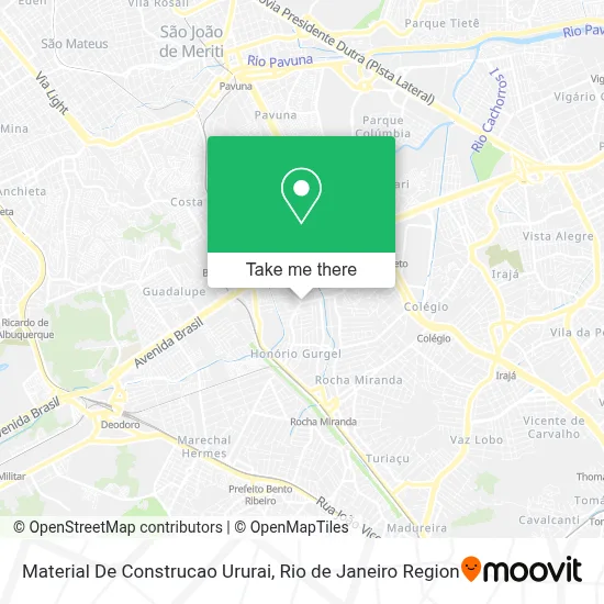 Material De Construcao Ururai map