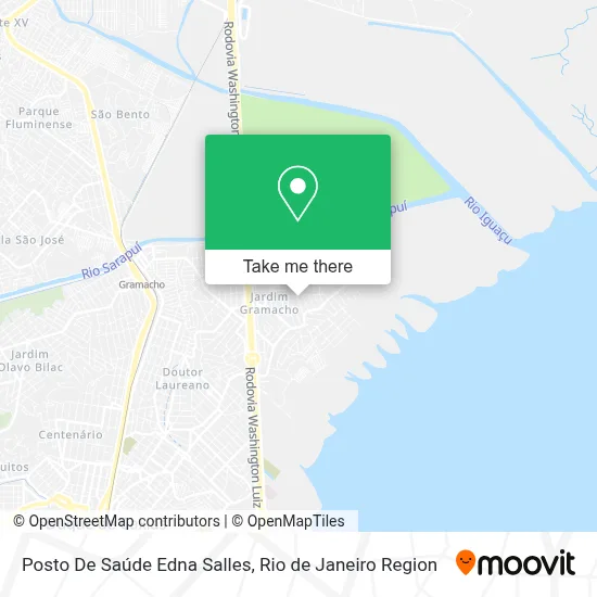 Posto De Saúde Edna Salles map