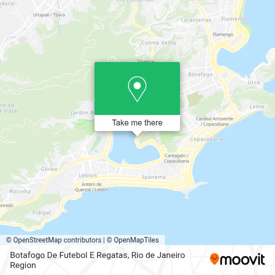 Botafogo De Futebol E Regatas map