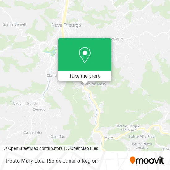 Posto Mury Ltda map
