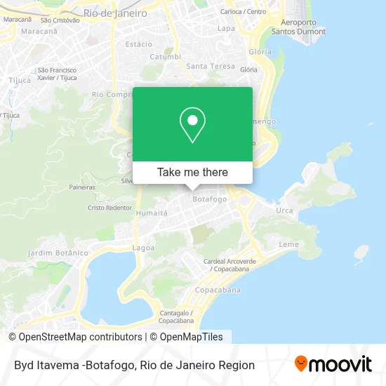Byd Itavema -Botafogo map