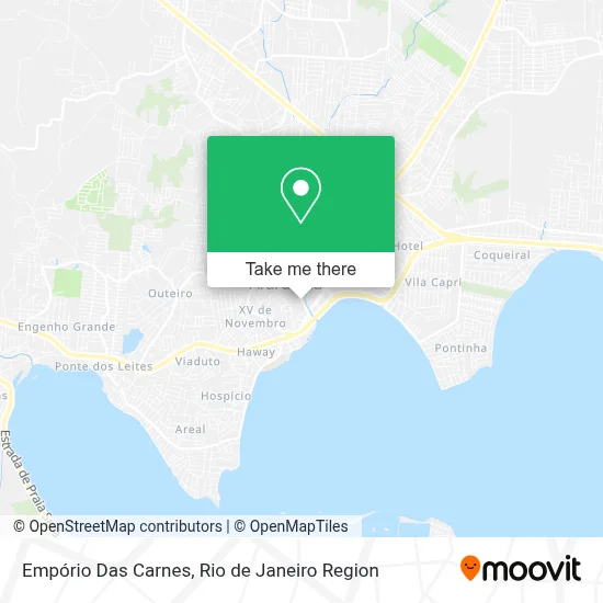 Empório Das Carnes map
