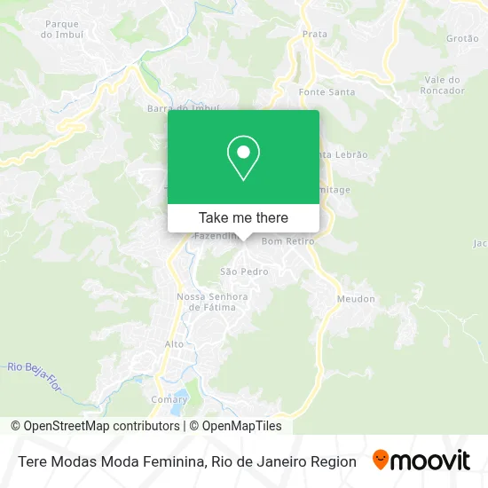 Tere Modas Moda Feminina map