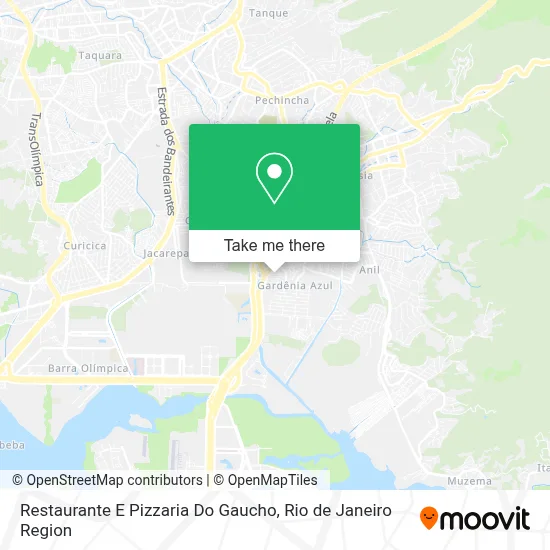 Restaurante E Pizzaria Do Gaucho map