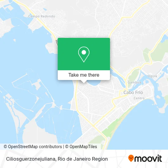 Ciliosguerzonejuliana map