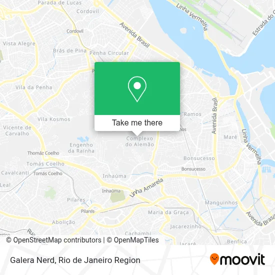 Galera Nerd map