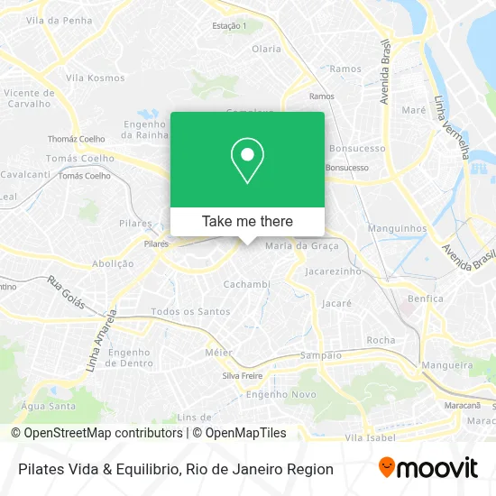 Pilates Vida & Equilibrio map
