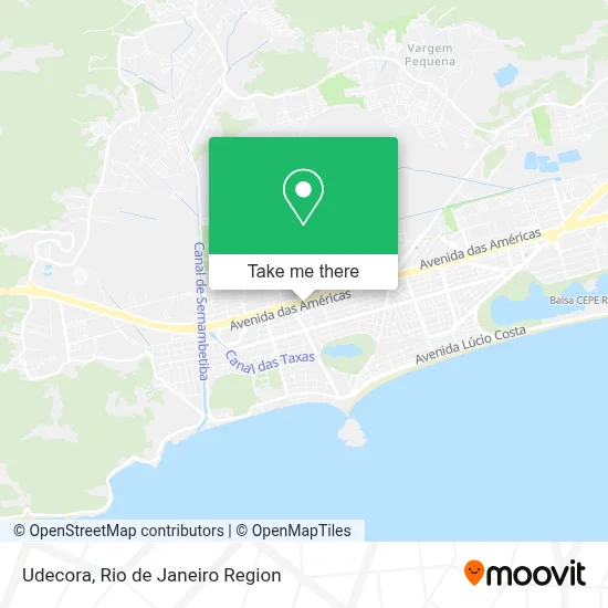 Udecora map