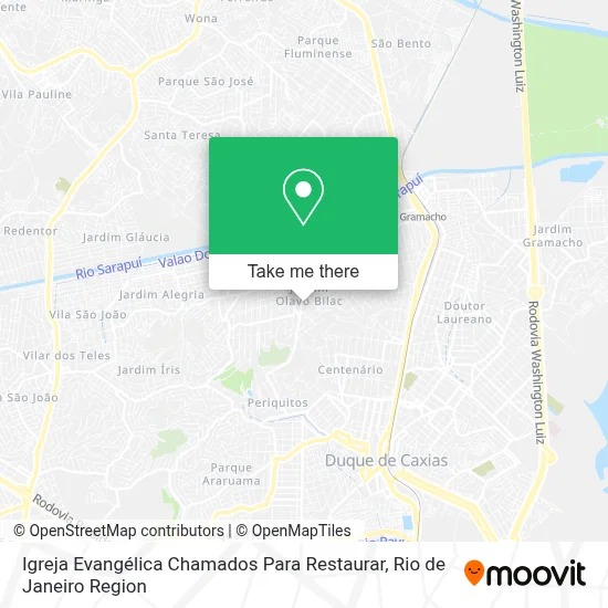 Igreja Evangélica Chamados Para Restaurar map