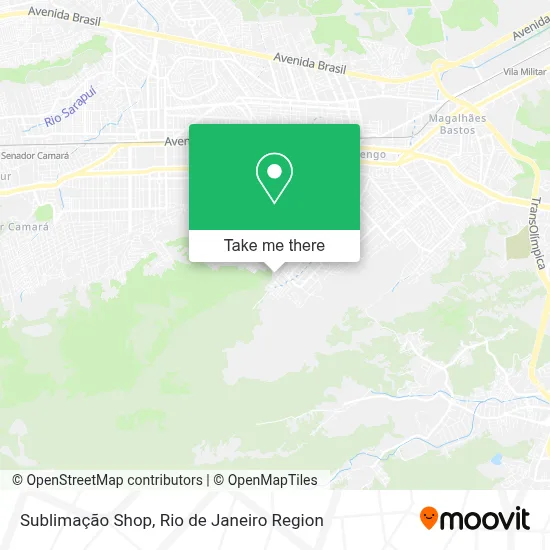 Sublimação Shop map