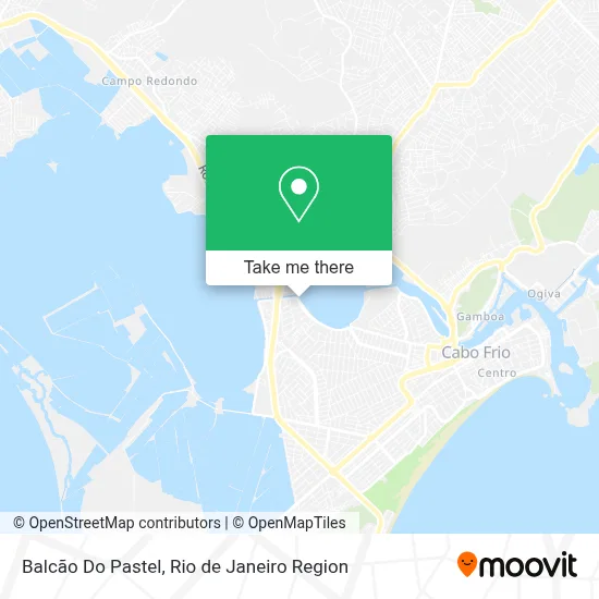 Balcão Do Pastel map