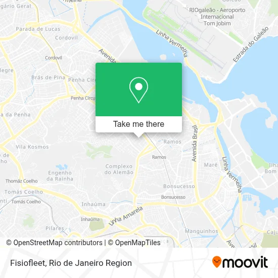Fisiofleet map