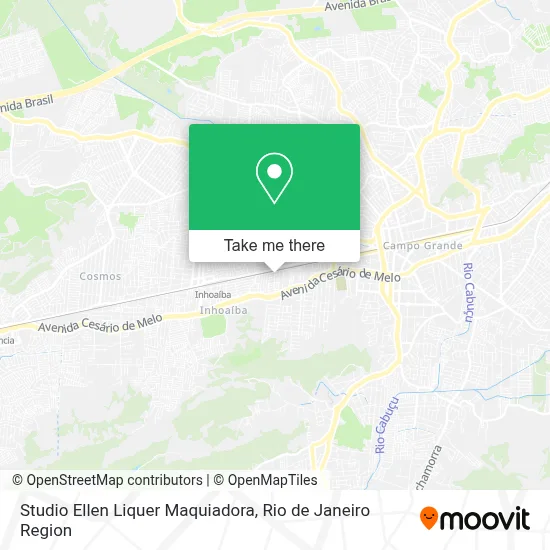 Studio Ellen Liquer Maquiadora map