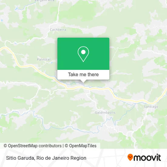 Sitio Garuda map
