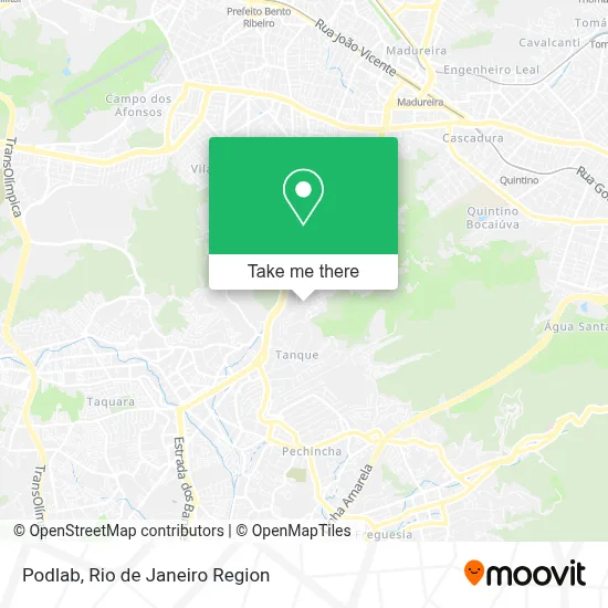 Podlab map