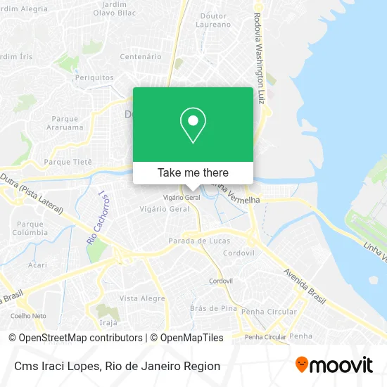 Cms Iraci Lopes map