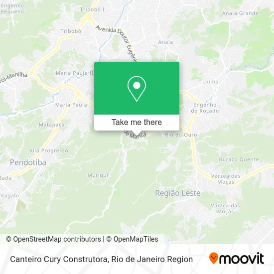 Canteiro Cury Construtora map