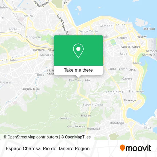 Espaço Chamsá map