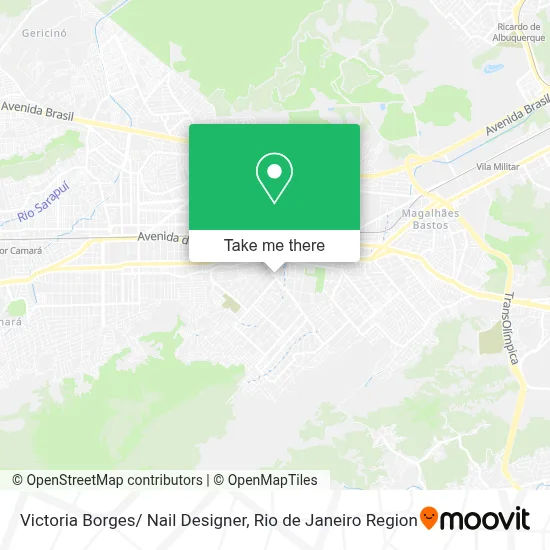 Victoria Borges/ Nail Designer map